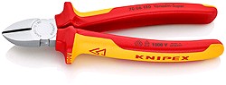 ALICATE CORT.OBLICUO-70 06 160mm KNIPEX 1000V