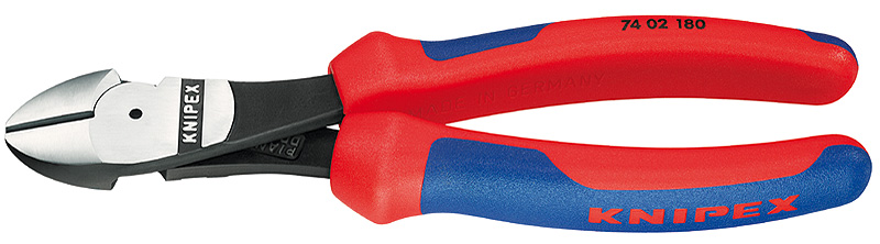 ALICATE CORT.OBLICUO-74 02 140mm KNIPEX EXTRAFUERTE